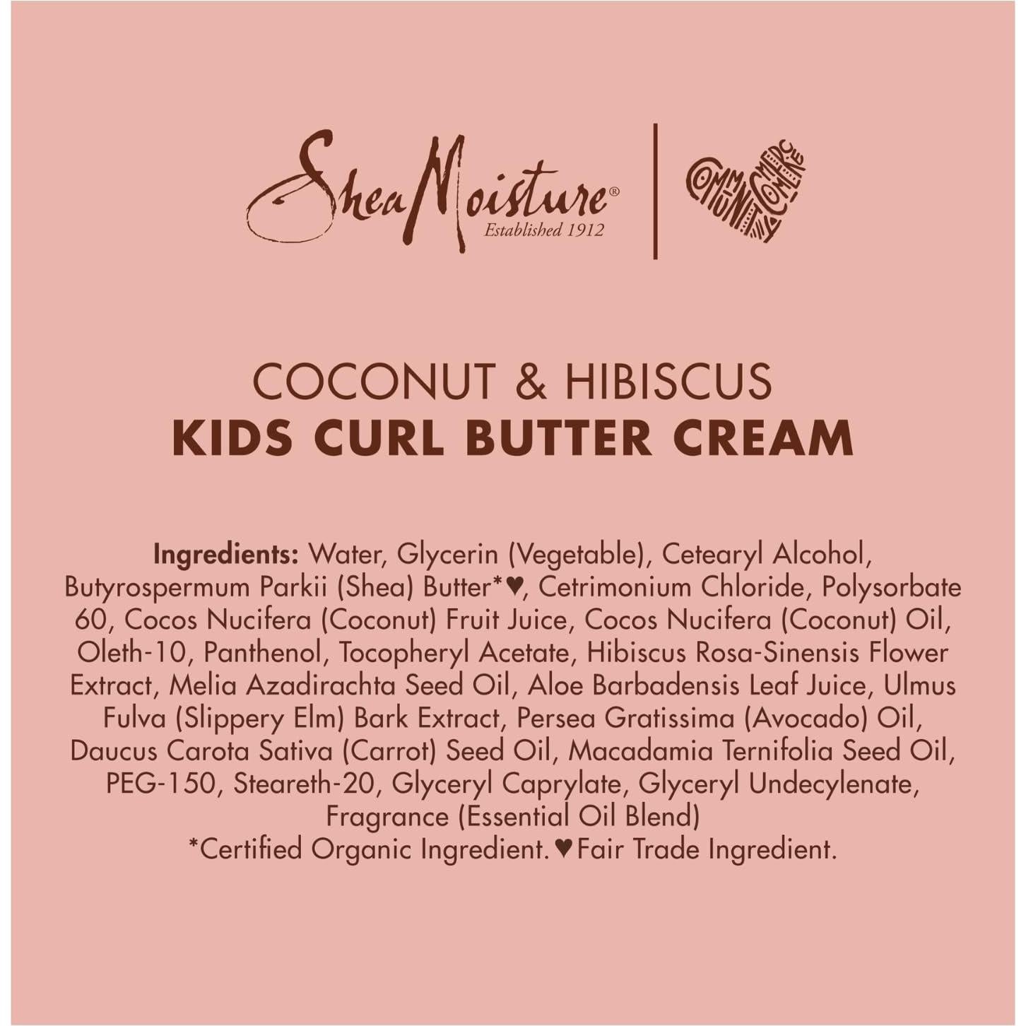 Set de Cuidado Cabello Rizado Shea Moisture Kids - Crema y Spray
