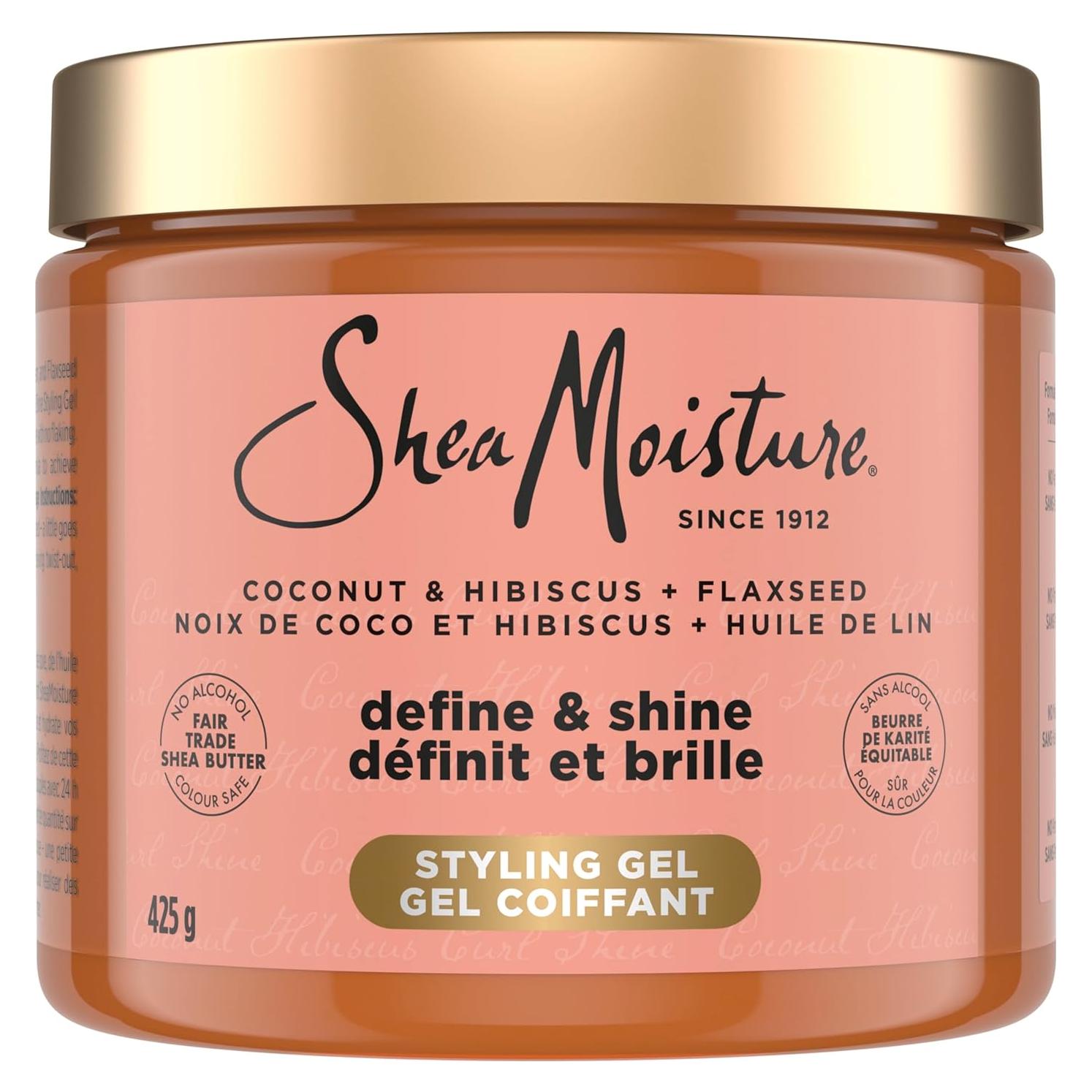 Gel de Estilo SheaMoisture Coco & Hibisco 15 Onzas Hidratante
