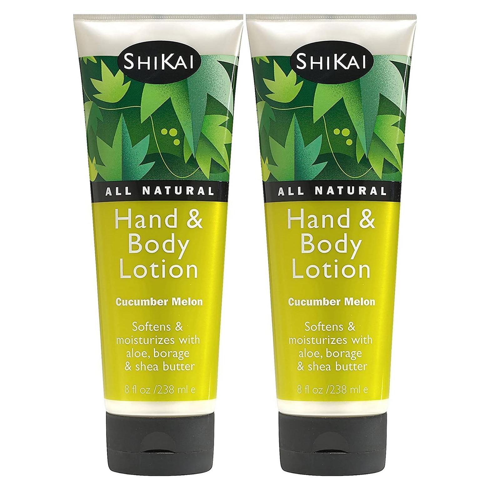 Loción Hidratante ShiKai Melón y Pepino 2x236ml Piel Sensible