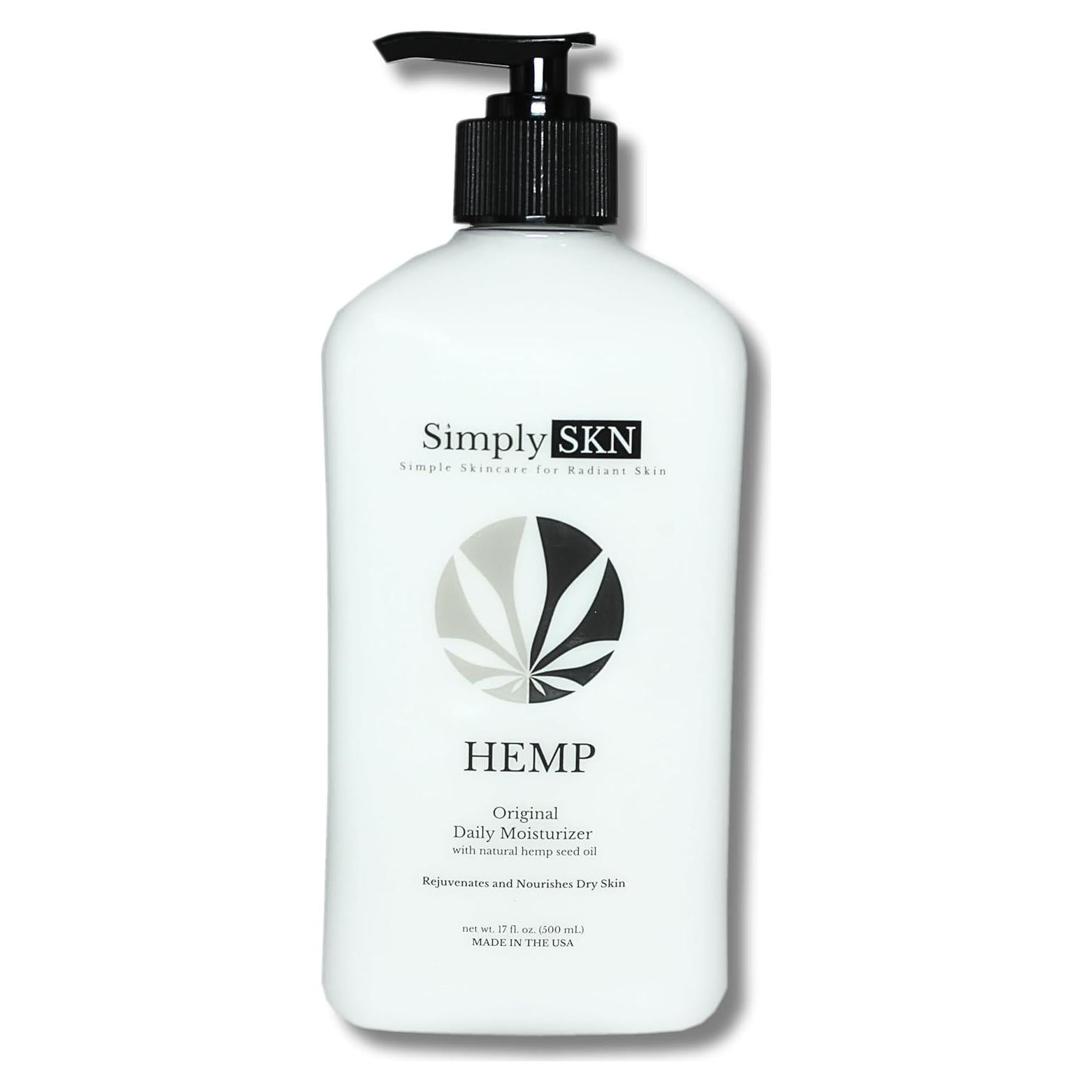 Loción Corporal Hidratante Simply SKN 500 ml - Cañamo y Karité