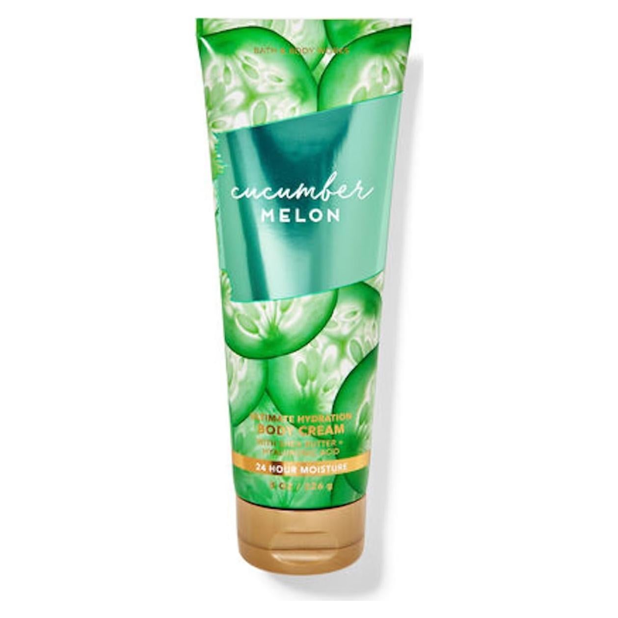 Crema Corporal Ultra Shea Bath & Body Works 227g Melón de Pepino