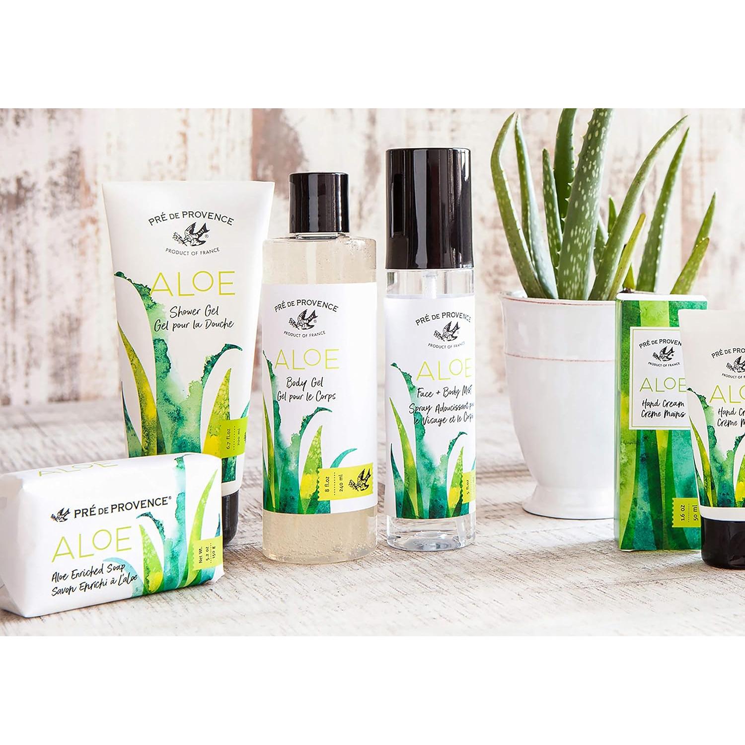 Spray Hidratante de Aloe Orgánico Pre de Provence 142g Pepino