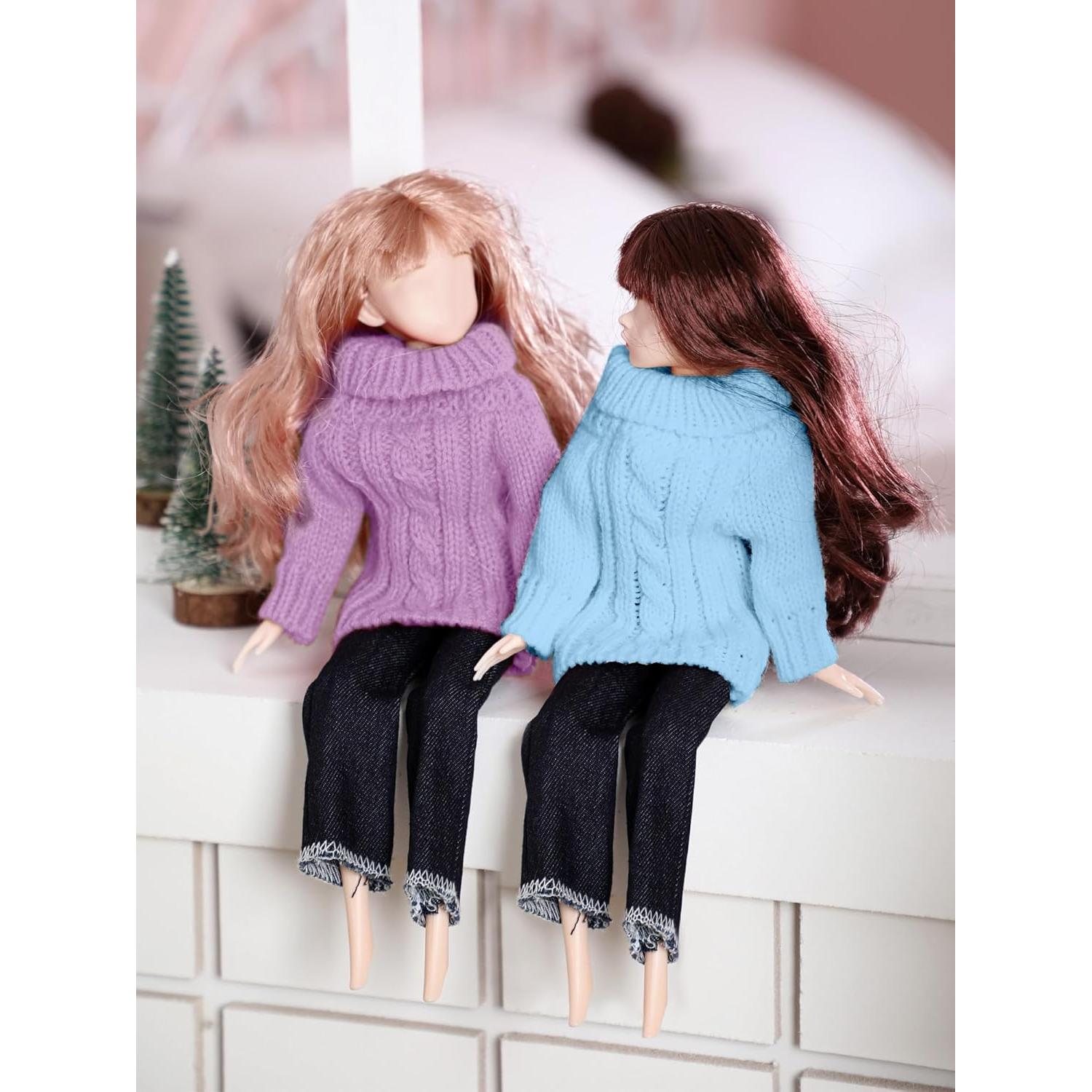 Conjunto Ropa para Muñecas Bencailor 8 Piezas Algodón