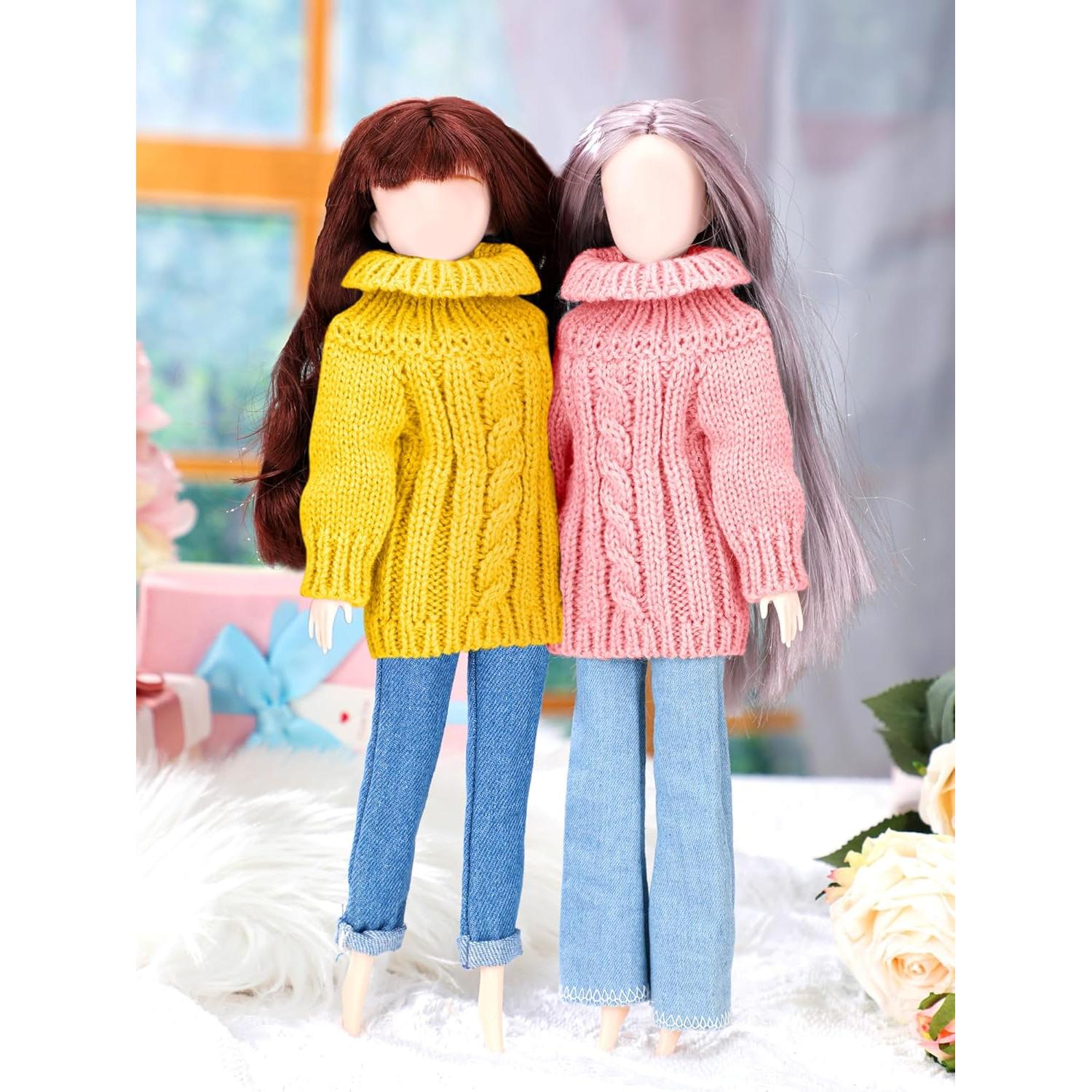 Conjunto Ropa para Muñecas Bencailor 8 Piezas Algodón