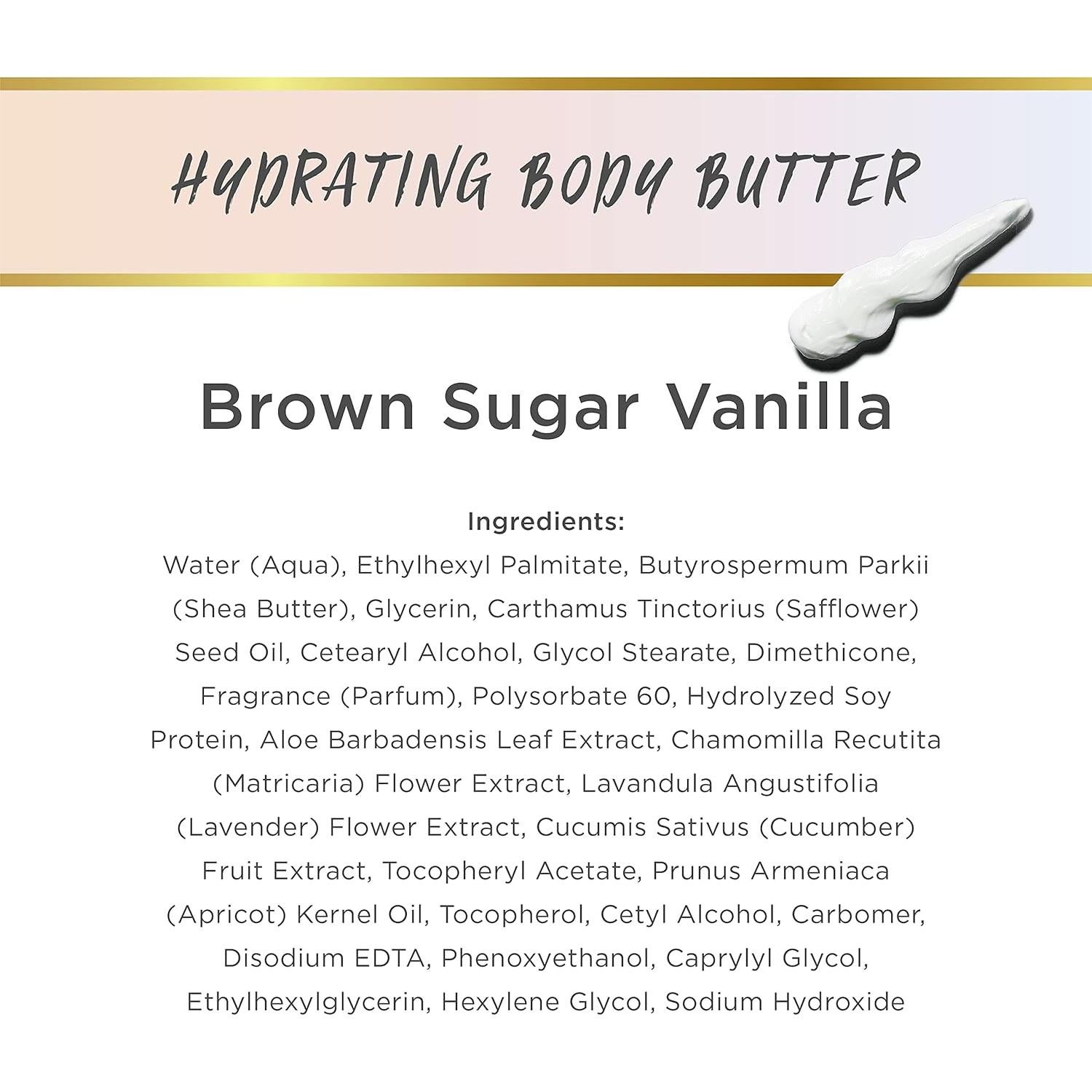 Manteca Corporal Lalicious Azúcar Moreno y Vainilla 226g