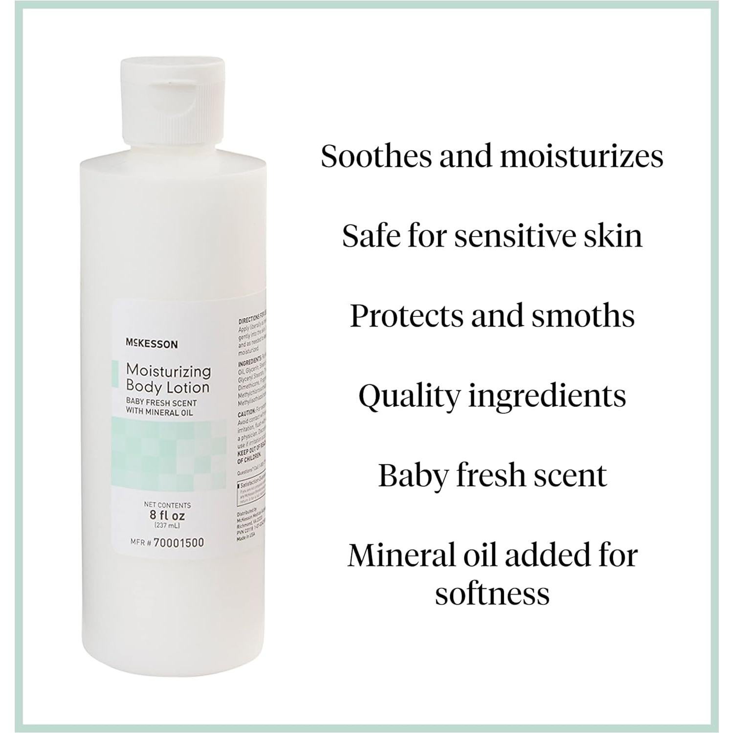 Hidratante Corporal McKesson 226.8 g Aroma Bebé Fresco