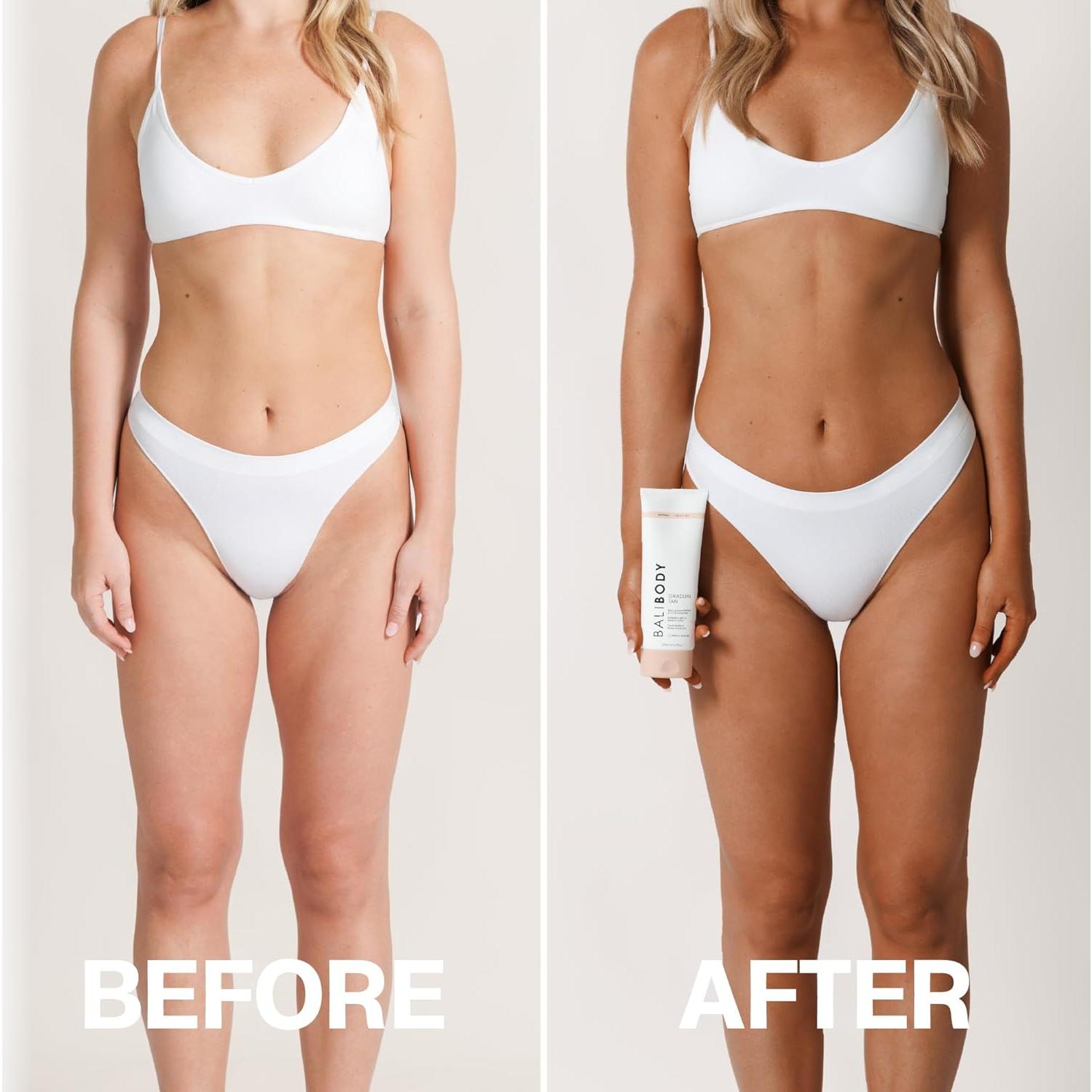 Bronceador Gradual Bali Body 200 ml - Loción Hidratante 2-en-1