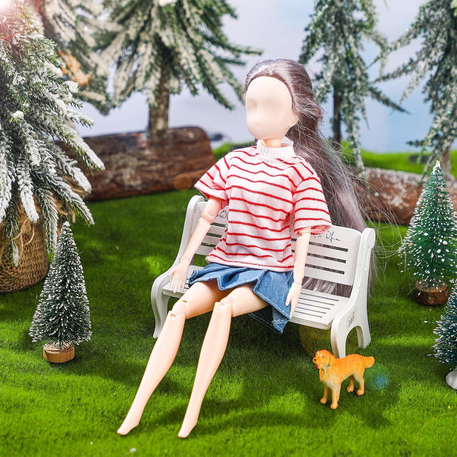 Bencailor 8 Piezas Ropa de Verano para Muñecas 29 cm