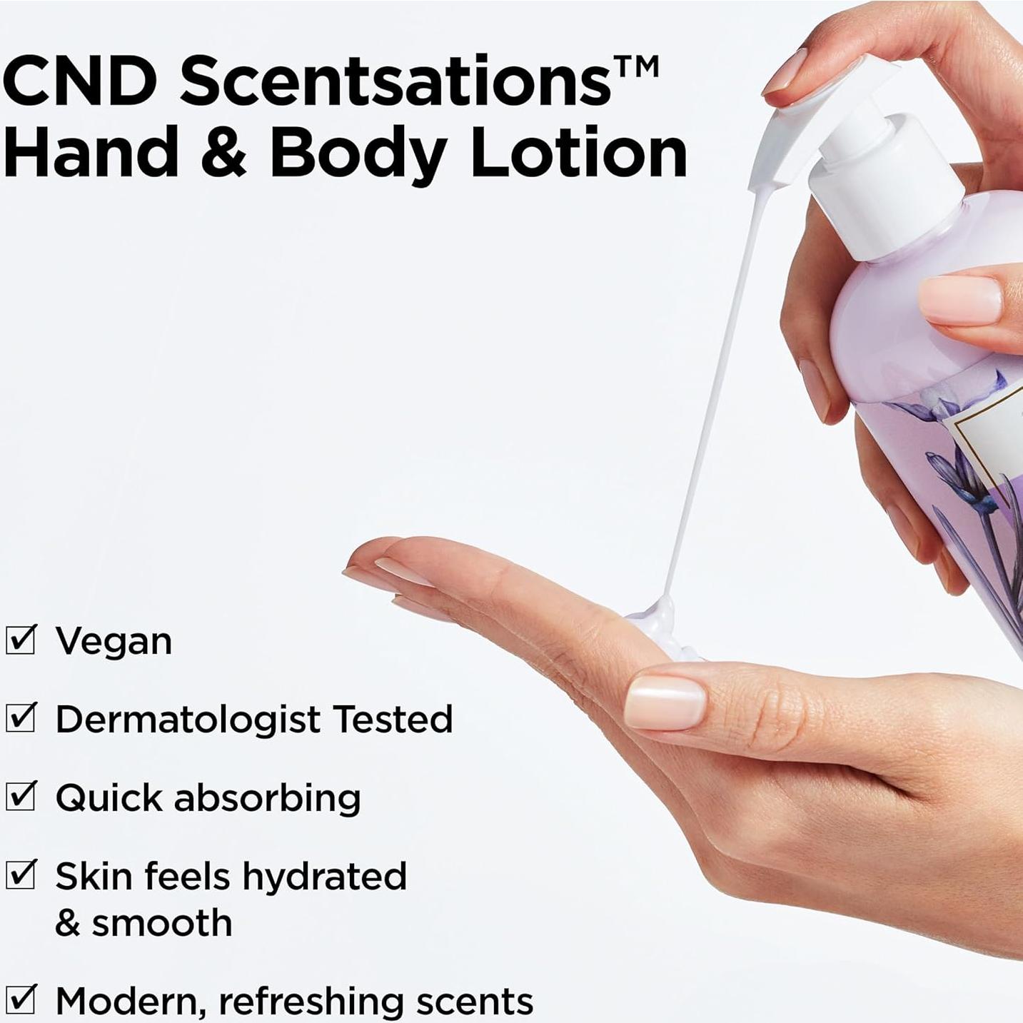 CND Scentsations Loción Hidratante para Manos y Cuerpo 235 ml