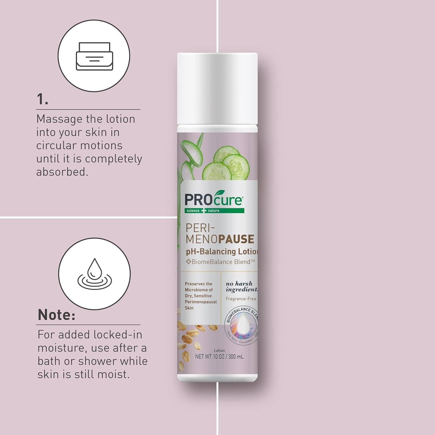 Loción Equilibrante de pH PROcure para Mujeres 170 g