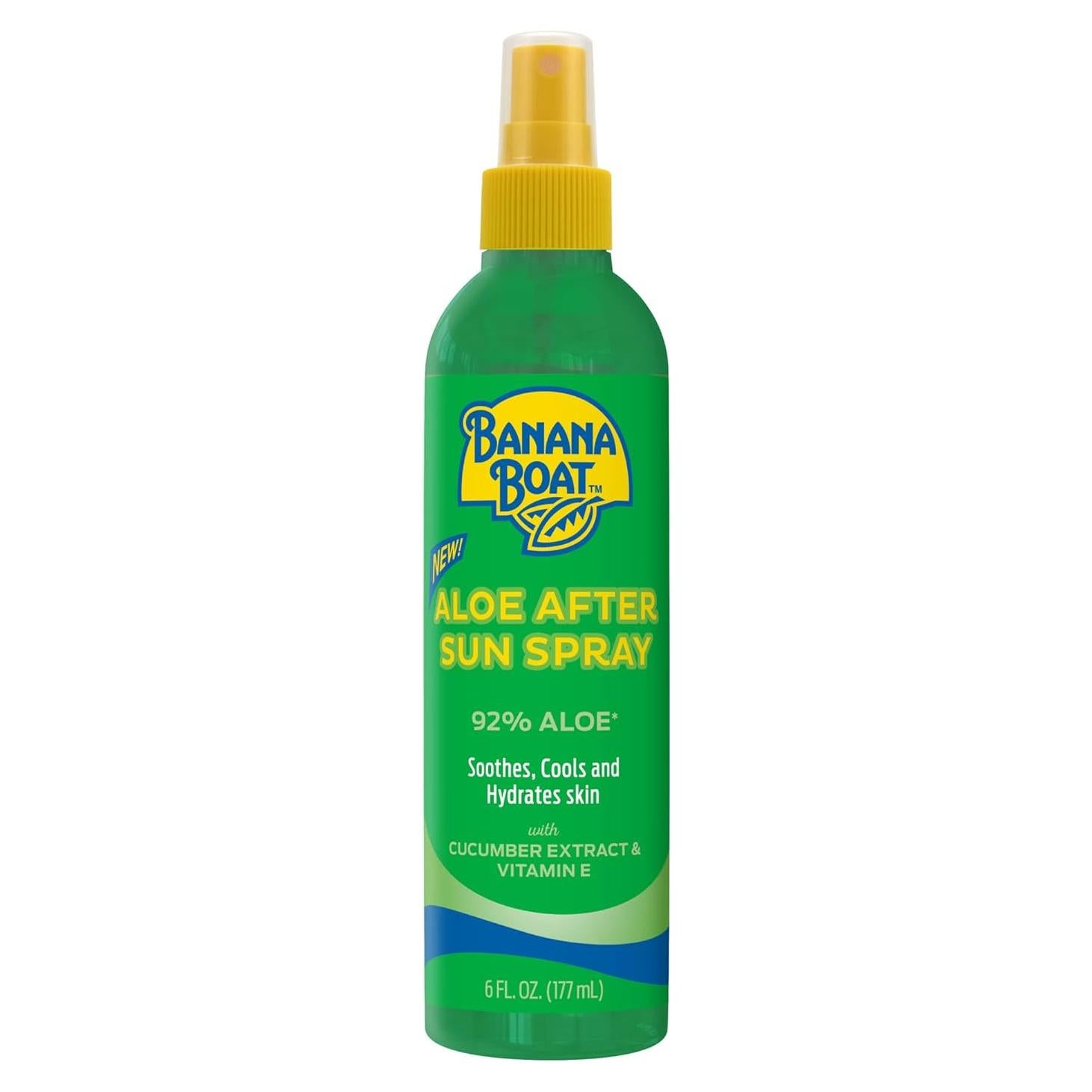 Spray Aloe Vera Banana Boat 170g - Cuidado Después del Sol