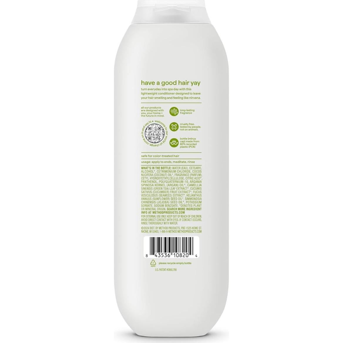 Acondicionador Method Everyday Zen Diario 382 g - Sin Parabenos