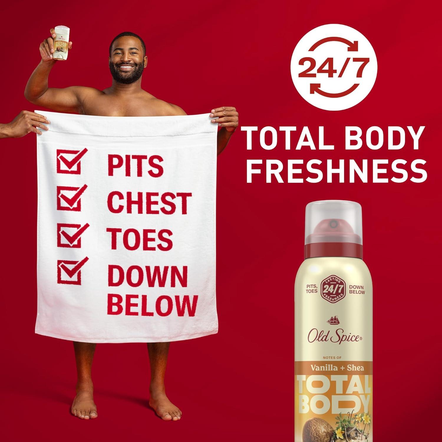 Desodorante en aerosol Old Spice para todo el cuerpo 99.22 g