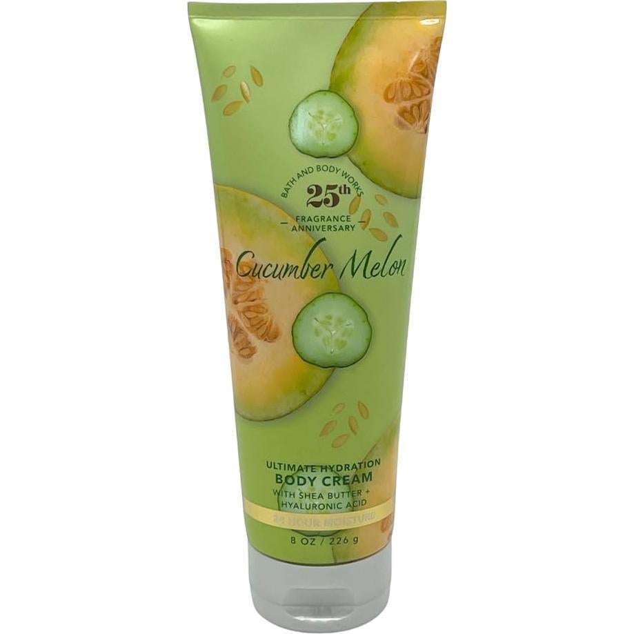 Set de 4 Piezas Melón de Pepino Bath & Body Works - Gel, Crema, Bruma y Loción