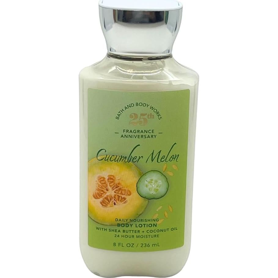 Set de 4 Piezas Melón de Pepino Bath & Body Works - Gel, Crema, Bruma y Loción