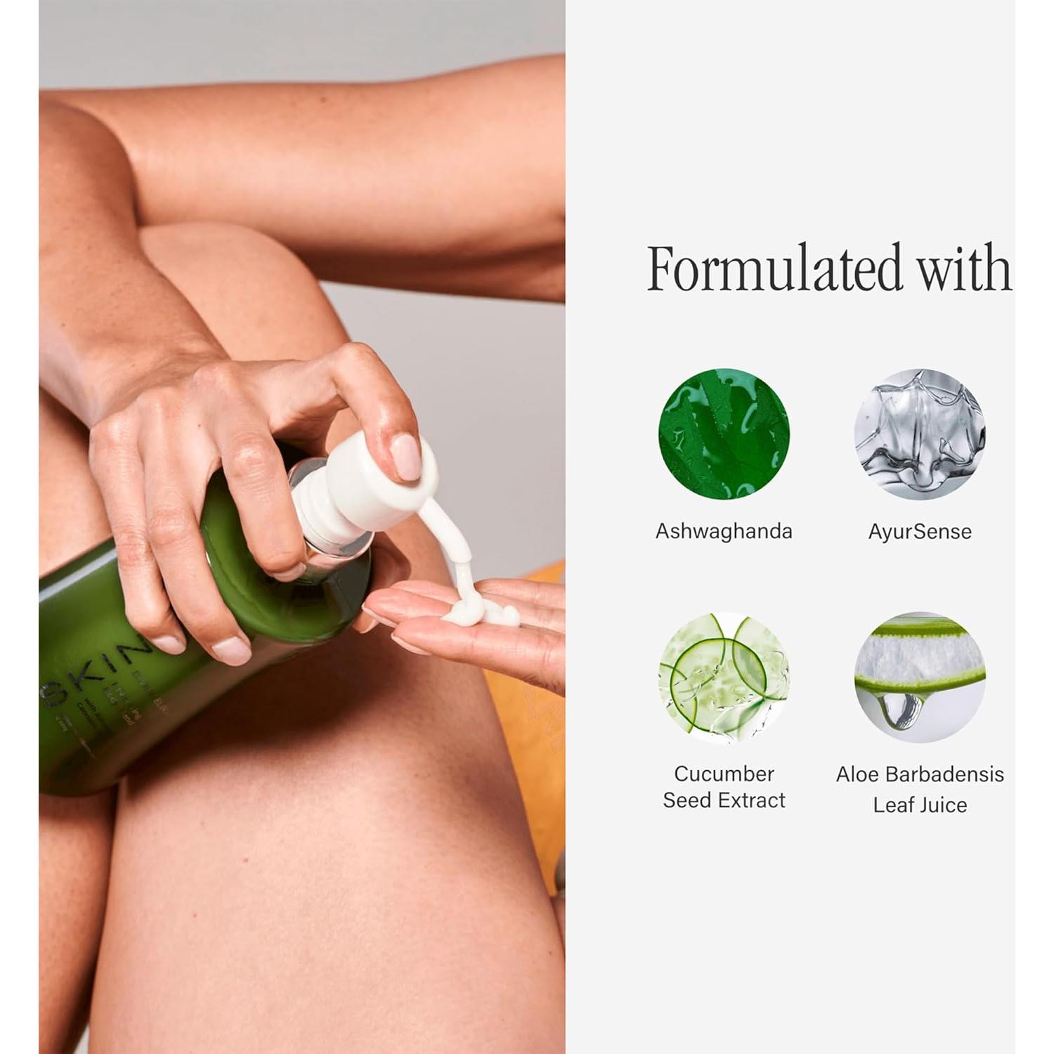 Loción Corporal Natural SKINN 720ml - Ayurvédica con Ashwagandha