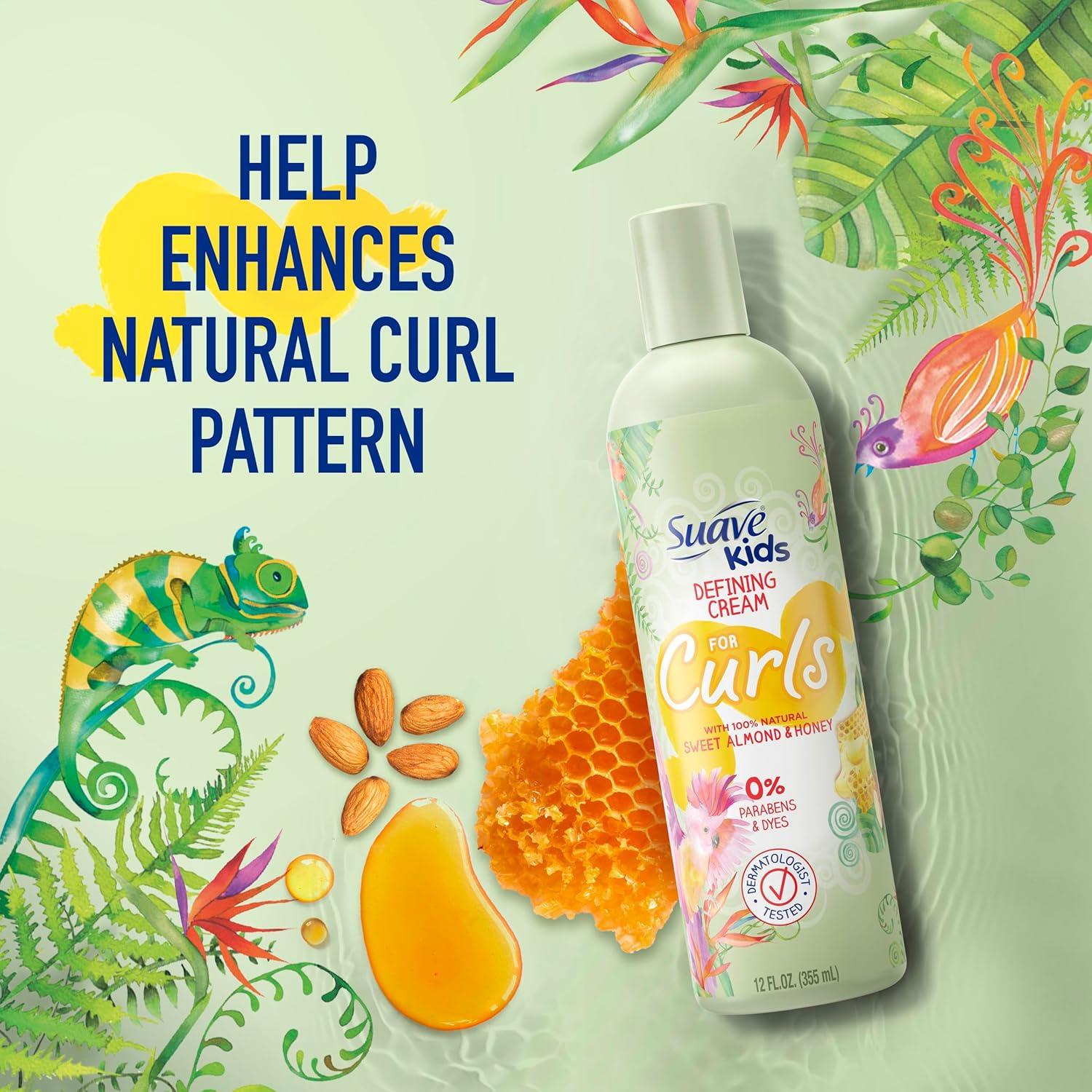 Crema Definidora de Rizos Suave Kids Almendra y Miel 4x300ml