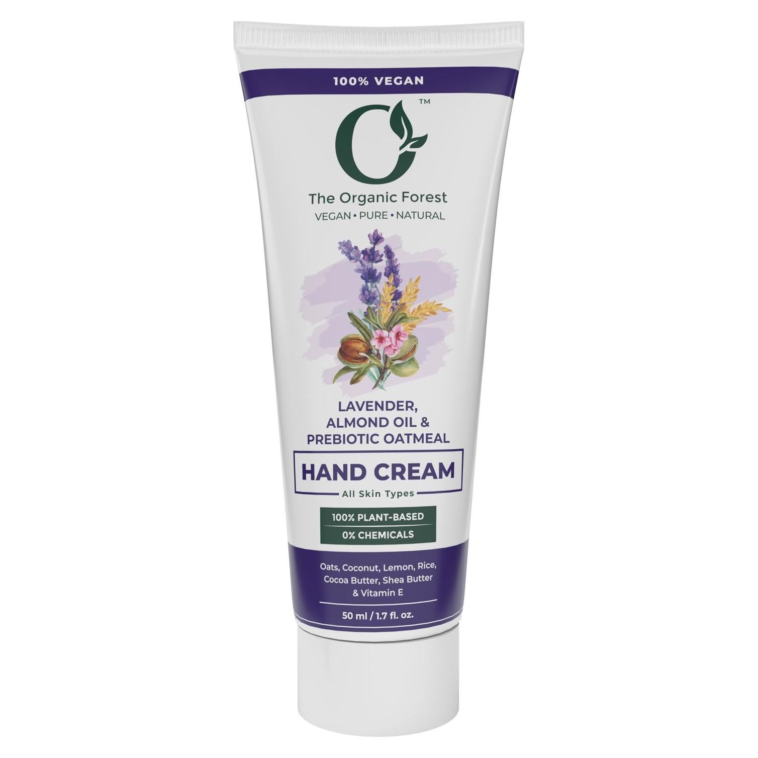 Crema de Manos y Uñas El Bosque Orgánico 50ml Hidratante