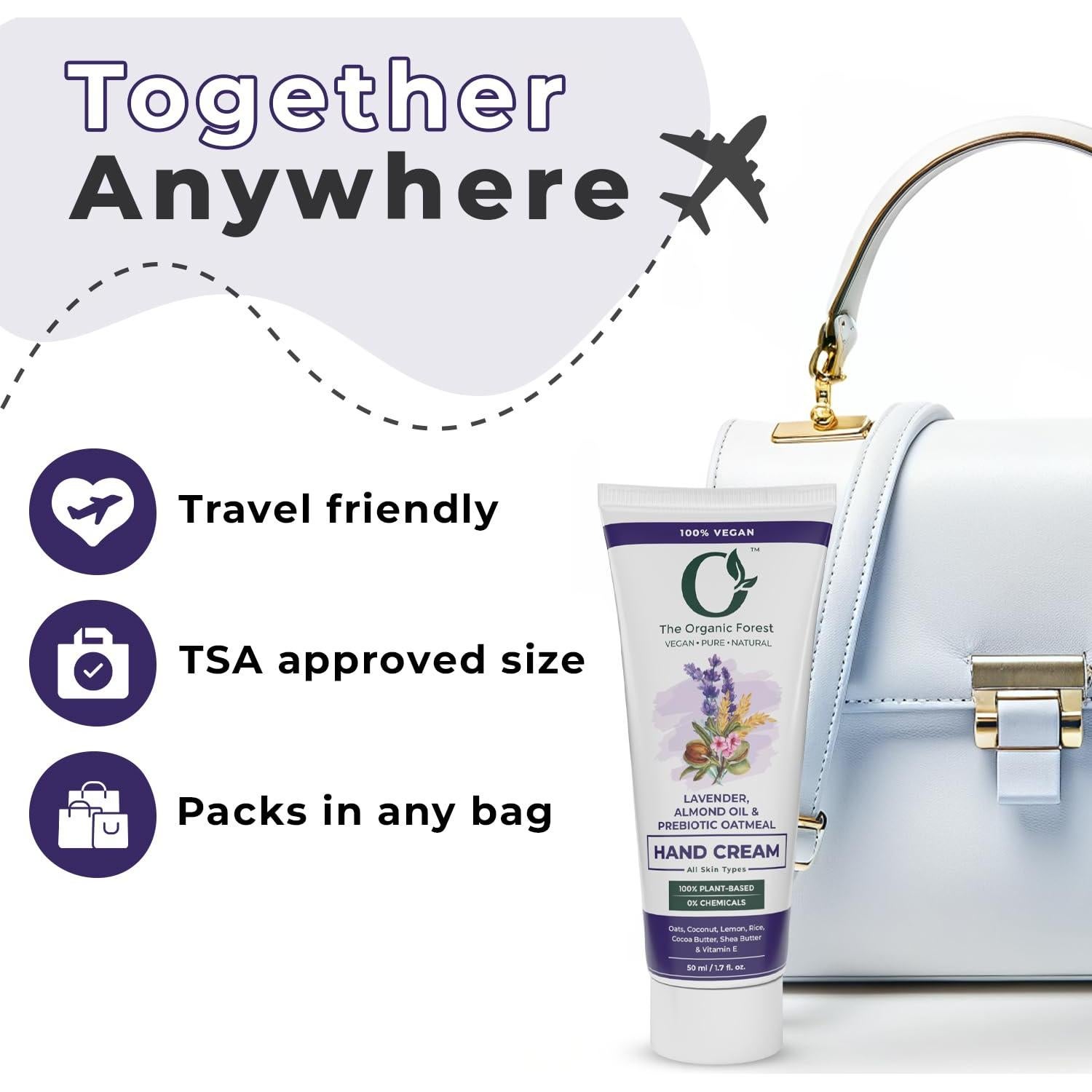 Crema de Manos y Uñas El Bosque Orgánico 50ml Hidratante