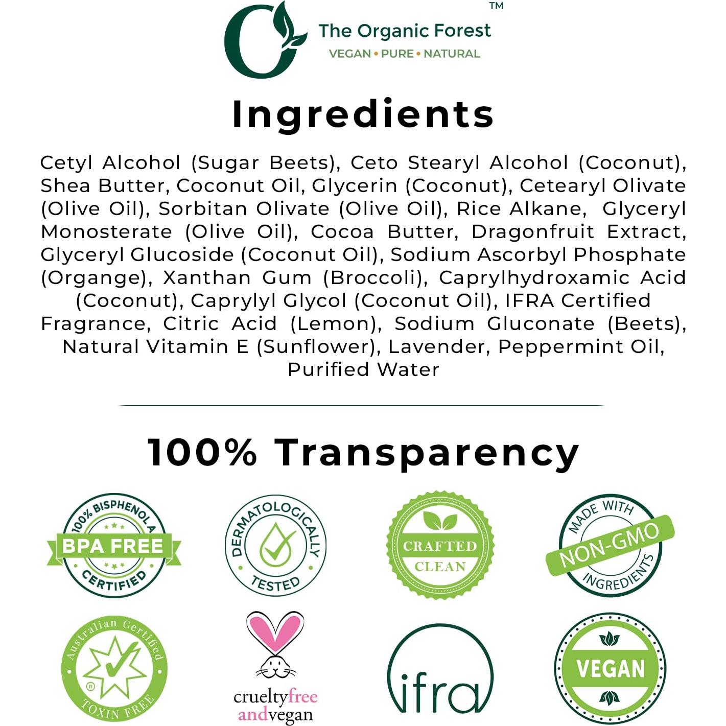 Crema de Manos y Uñas El Bosque Orgánico 50ml Hidratante