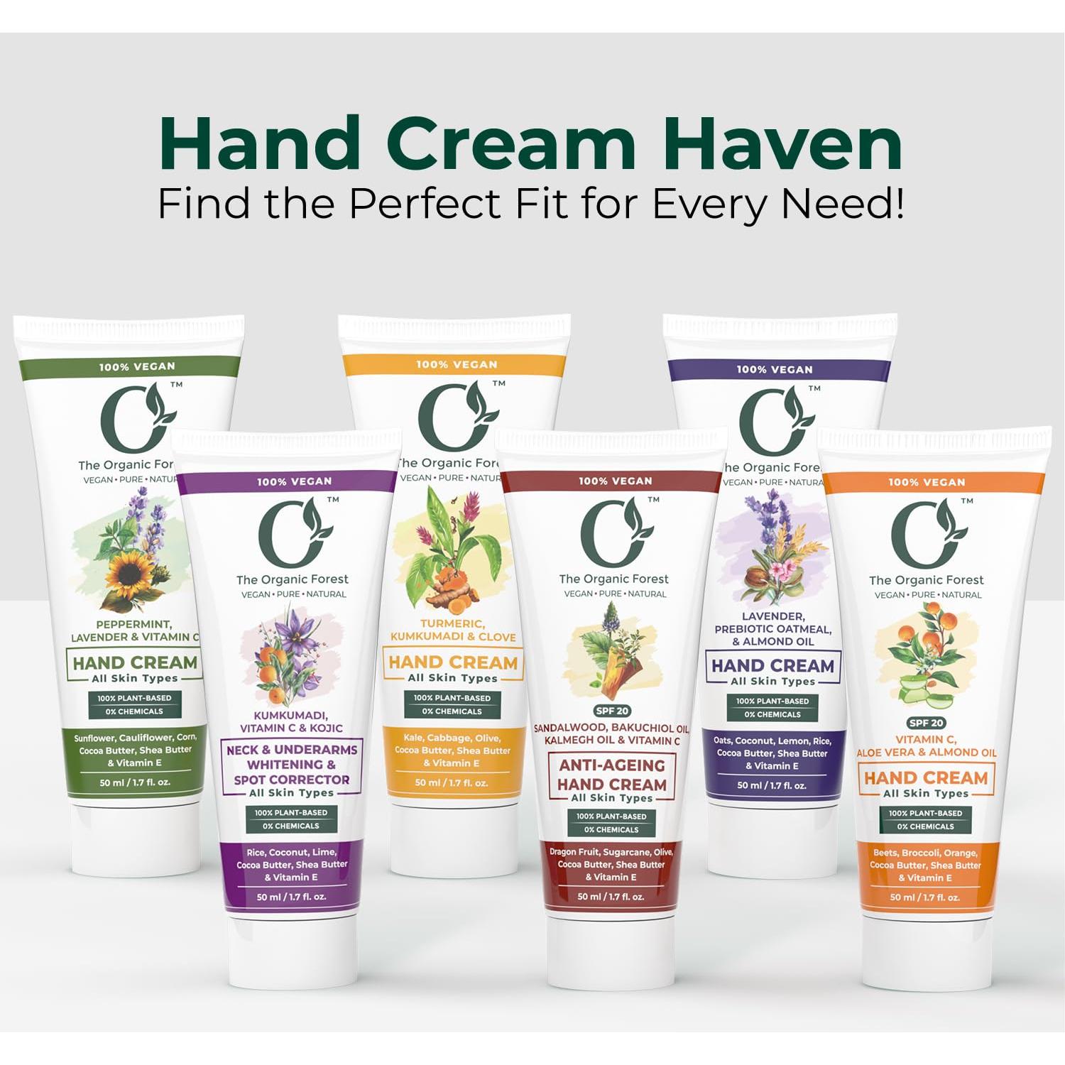 Crema de Manos y Uñas El Bosque Orgánico 50ml Hidratante