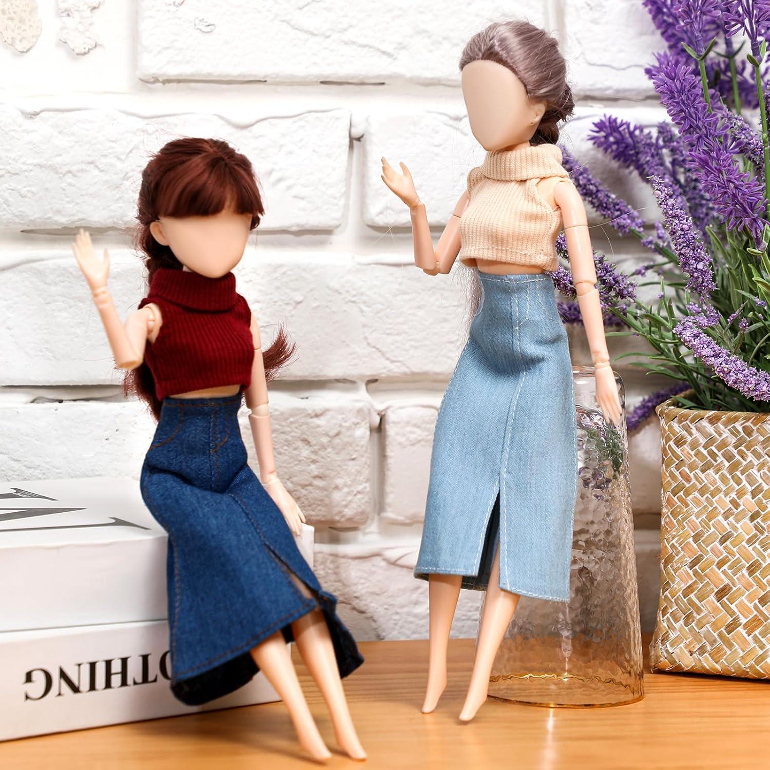 Ropa de Muñeca Bencailor 8 Piezas Verano 30 cm Accesorios