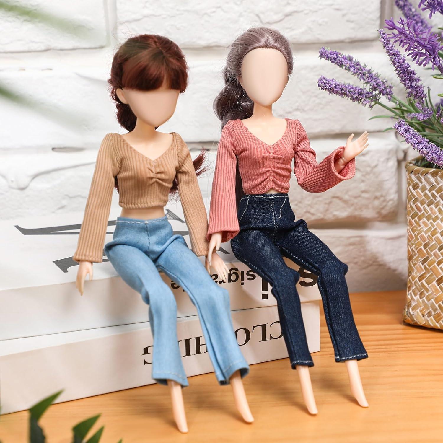 Ropa de Muñeca Bencailor 8 Piezas Verano 30 cm Accesorios