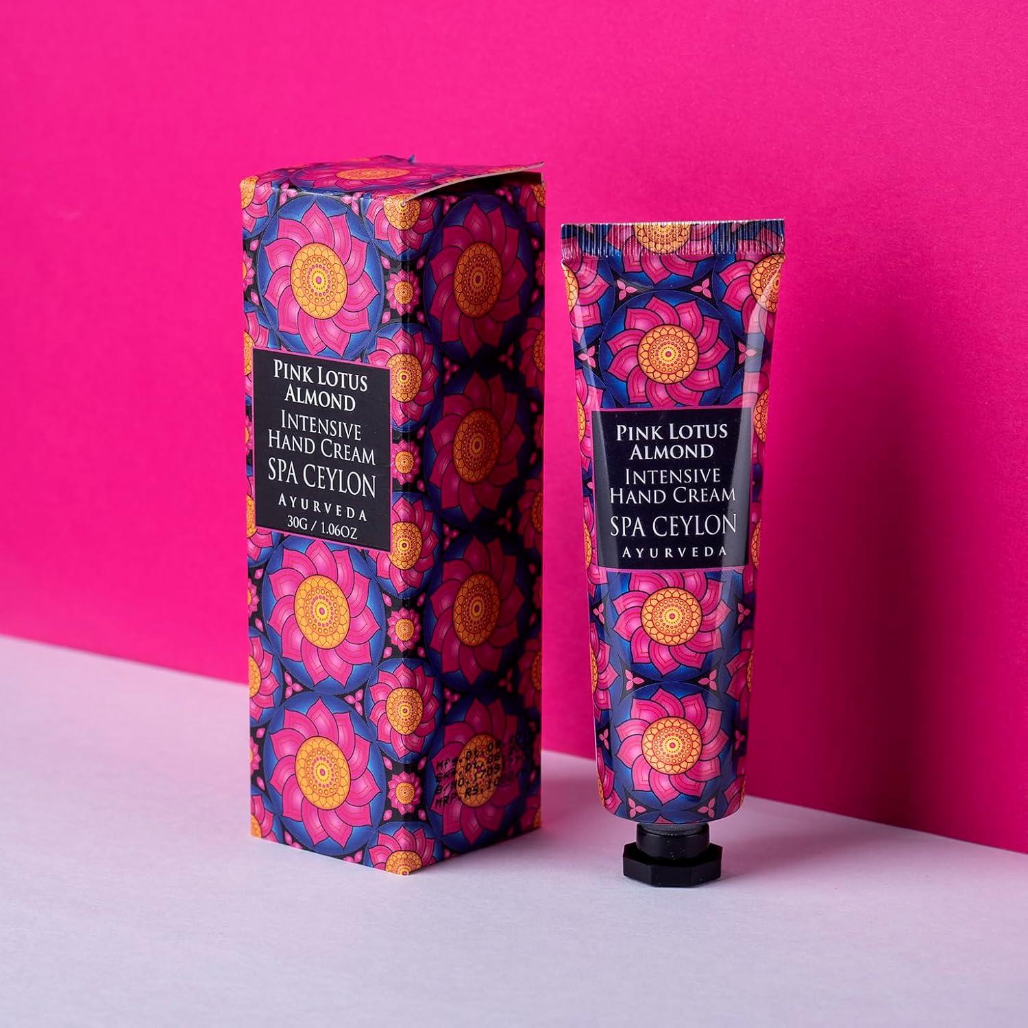 Crema Intensiva para Manos Spa Ceylon Loto Rosa 100g