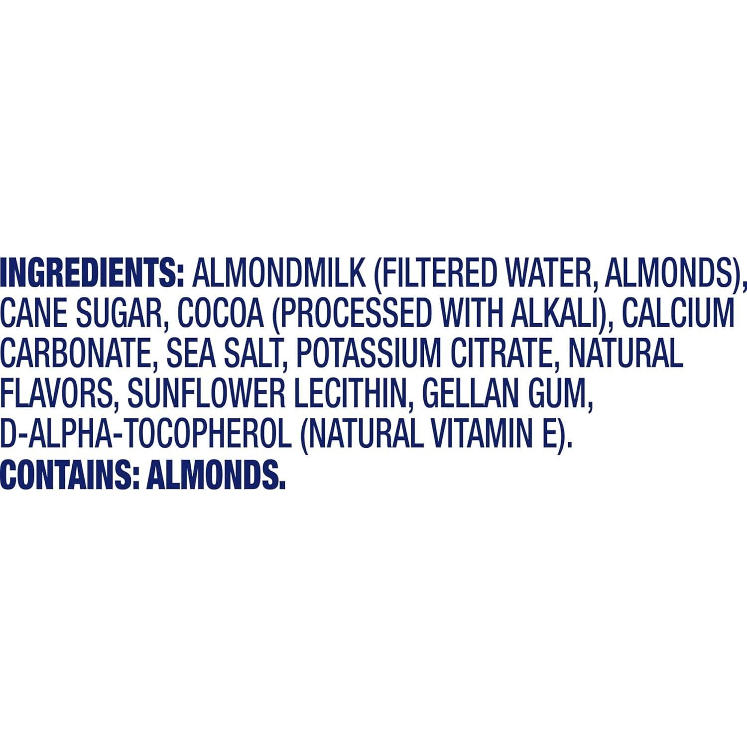 Leche de Almendra Sin Lácteos Blue Diamond Chocolate 946 ml