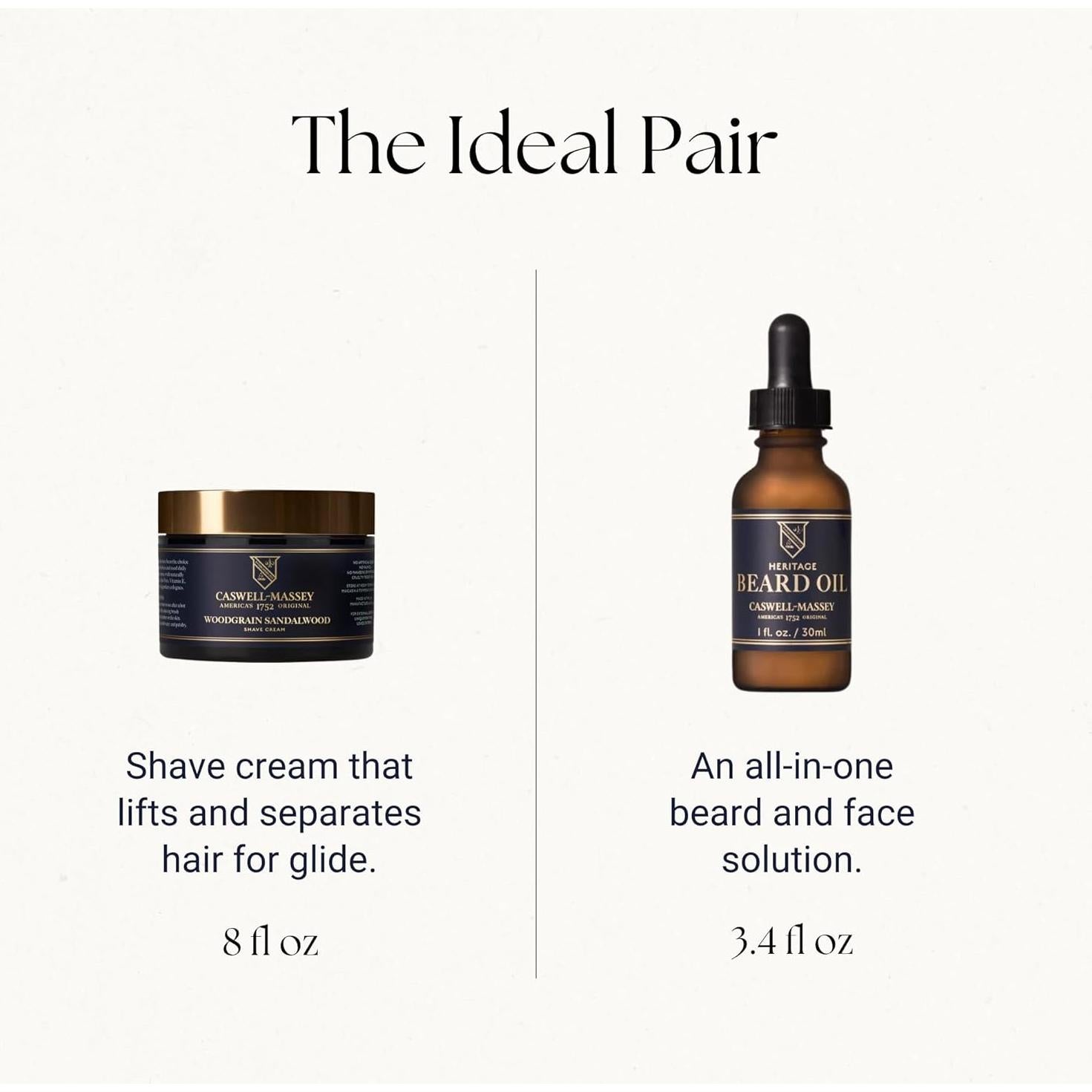 Crema de Afeitar Natural Caswell-Massey Almendra 226g