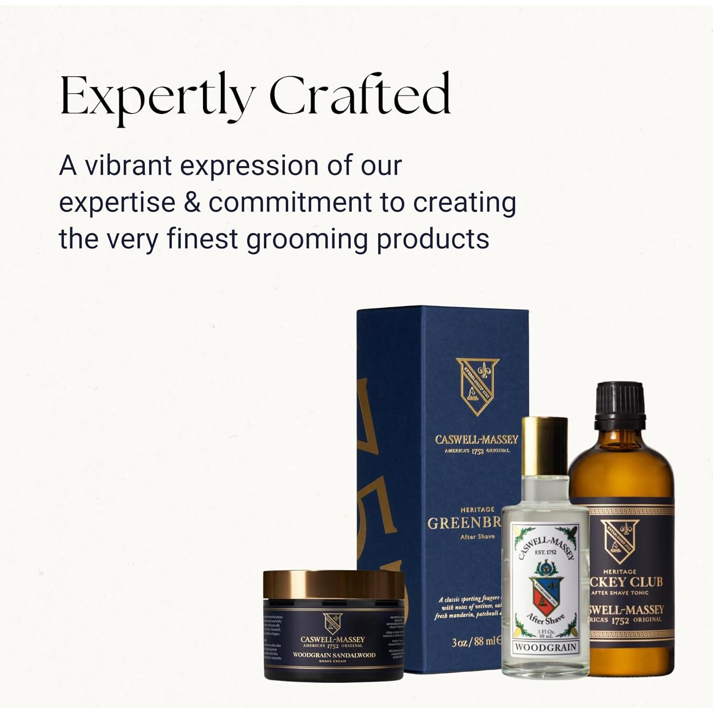 Crema de Afeitar Natural Caswell-Massey Almendra 226g