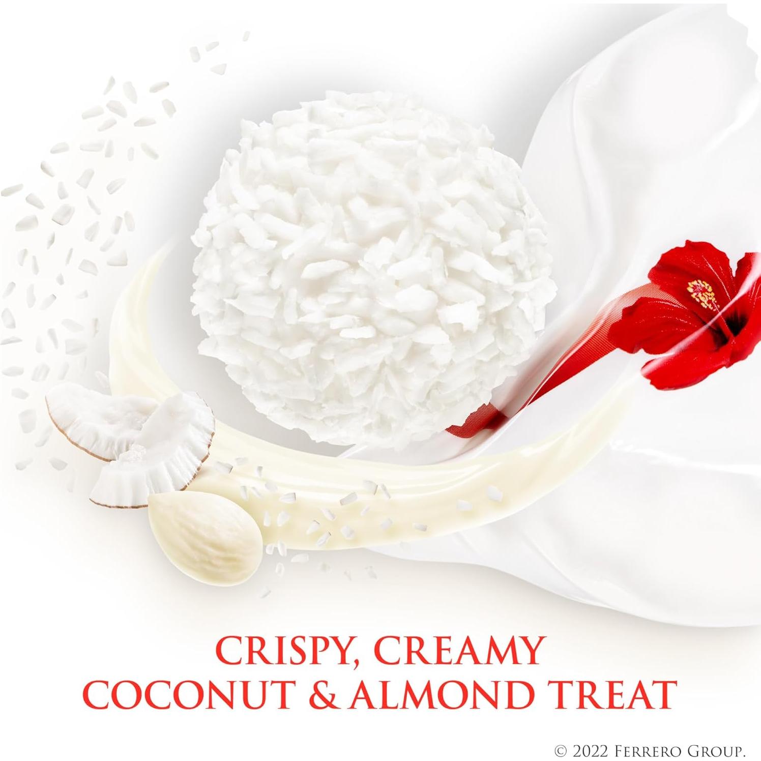 Confites Gourmet Raffaello Ferrero - 4 Paquetes de 15 Conte