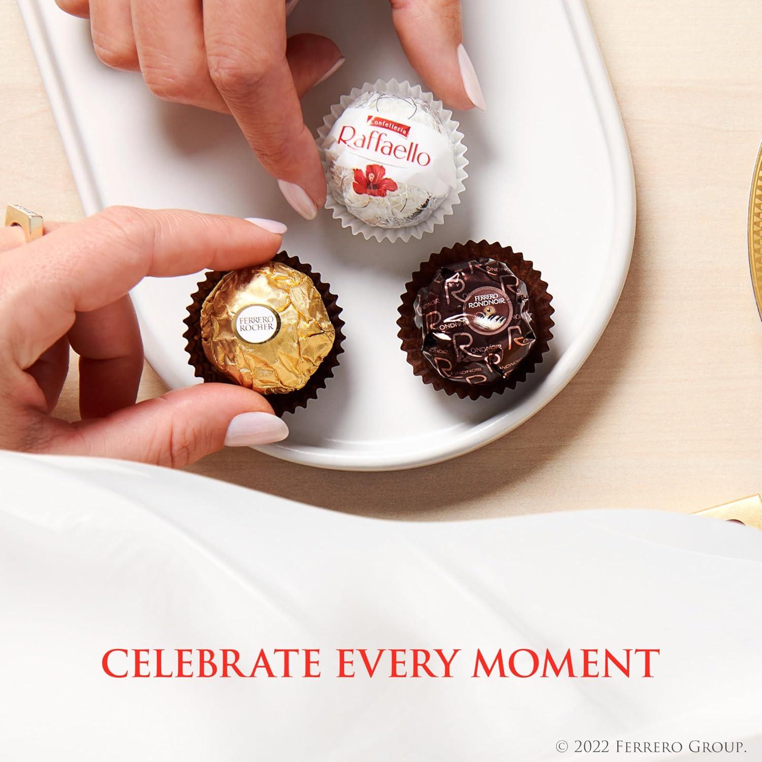 Confites Gourmet Raffaello Ferrero - 4 Paquetes de 15 Conte