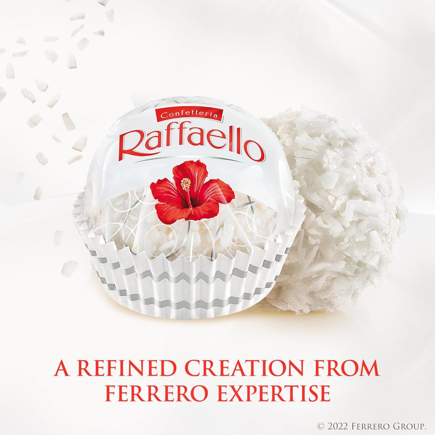 Confites Gourmet Raffaello Ferrero - 4 Paquetes de 15 Conte