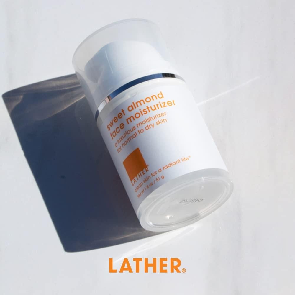 Hidratante Facial LATHER Almendra Dulce 59 ml - Todo Tipo de Piel