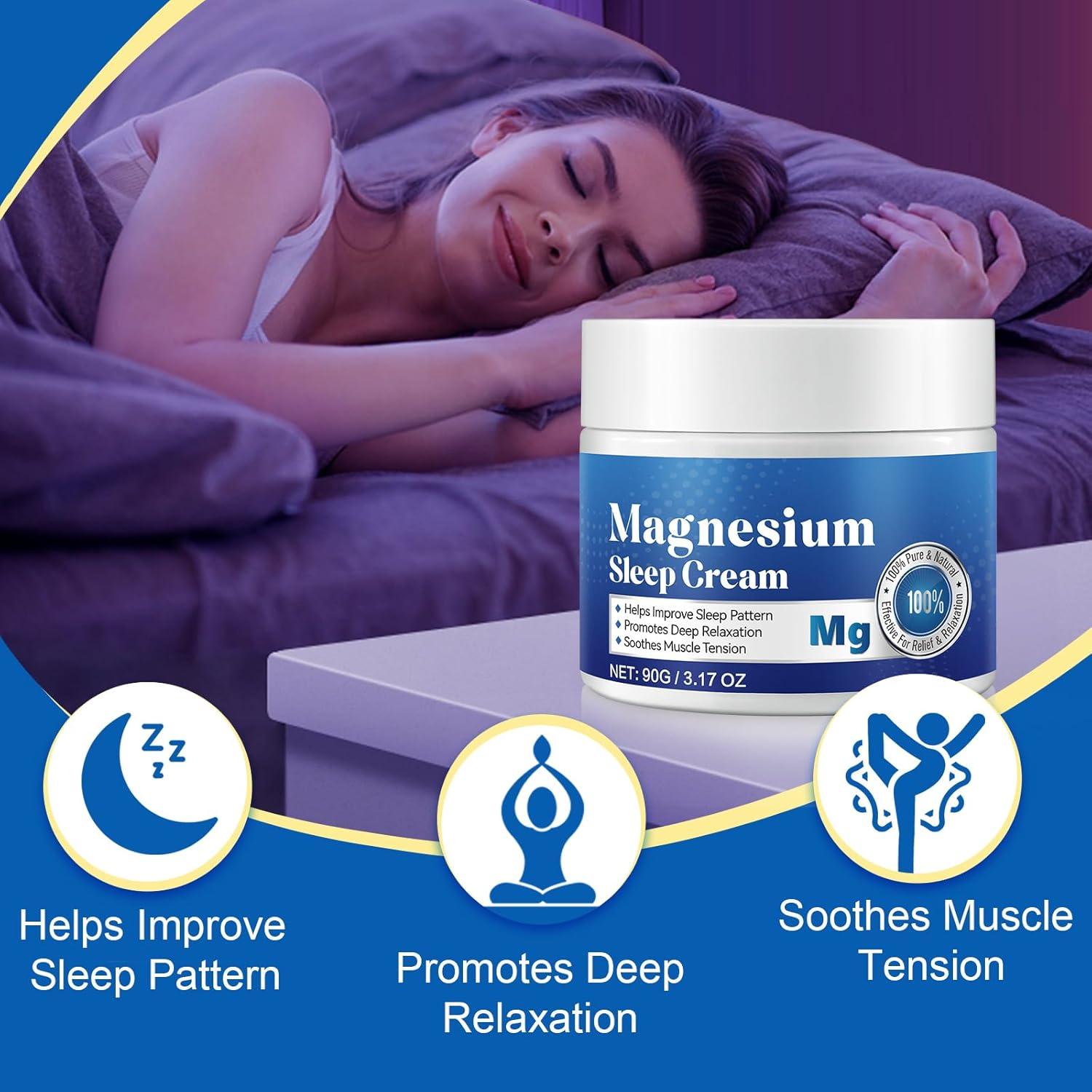 Crema de Magnesio para Dormir Writheion 132g - Relajación Muscular