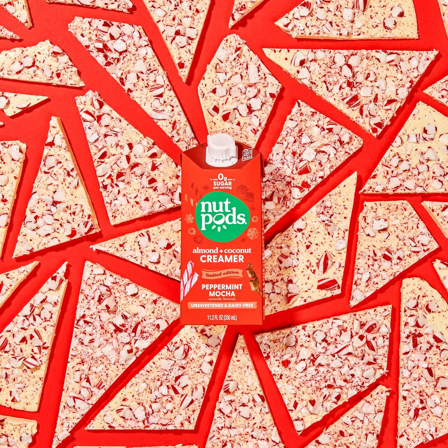 Crema Sin Azúcar Nutpods Menta Mocha 12x11.2oz Vegana