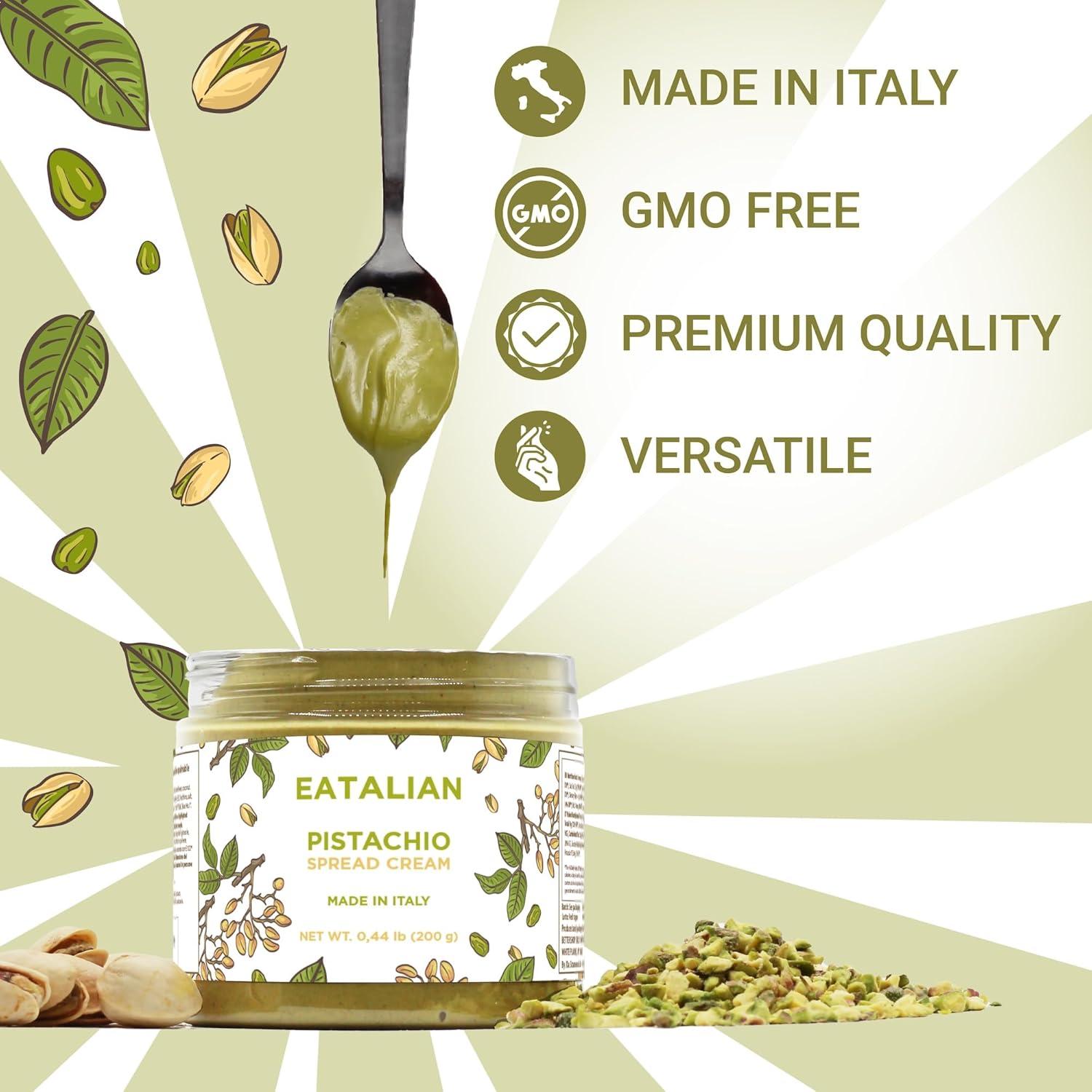Crema de Pistacho EATALIAN 200g - Pasta Dulce para Untar