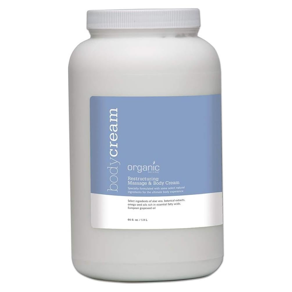 Crema Corporal y de Masaje Reestructurante Organic Bath 1.89 L