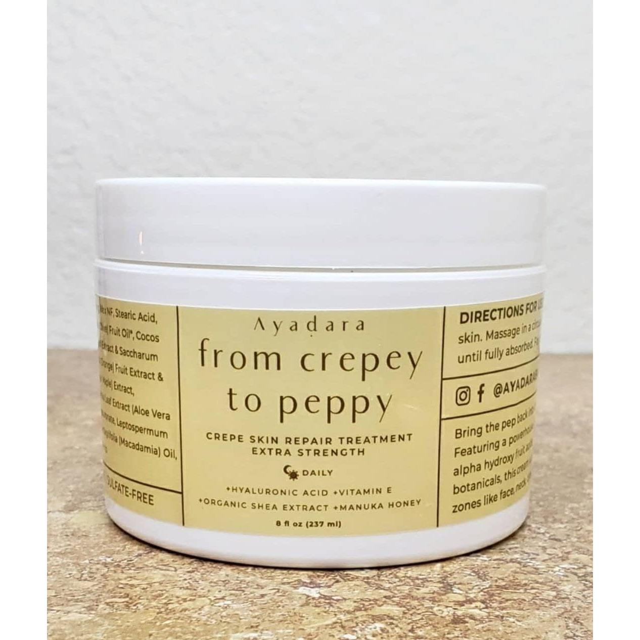 Crema Reafirmante Ayadara 226.8g - Tratamiento Piel Crepada