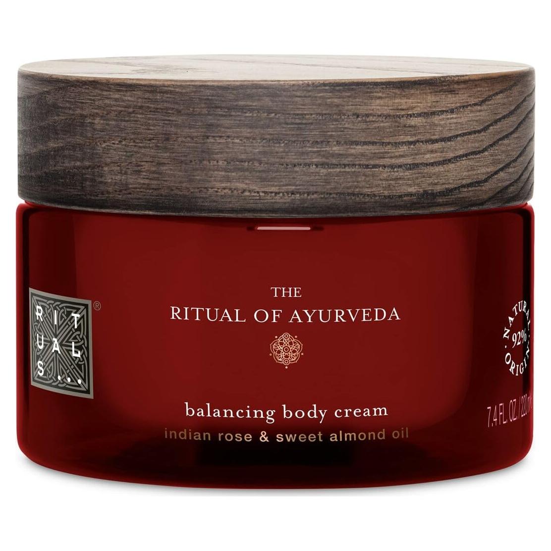 Crema Corporal Rituals Ayurveda 220 ml Hidratante Rosa India