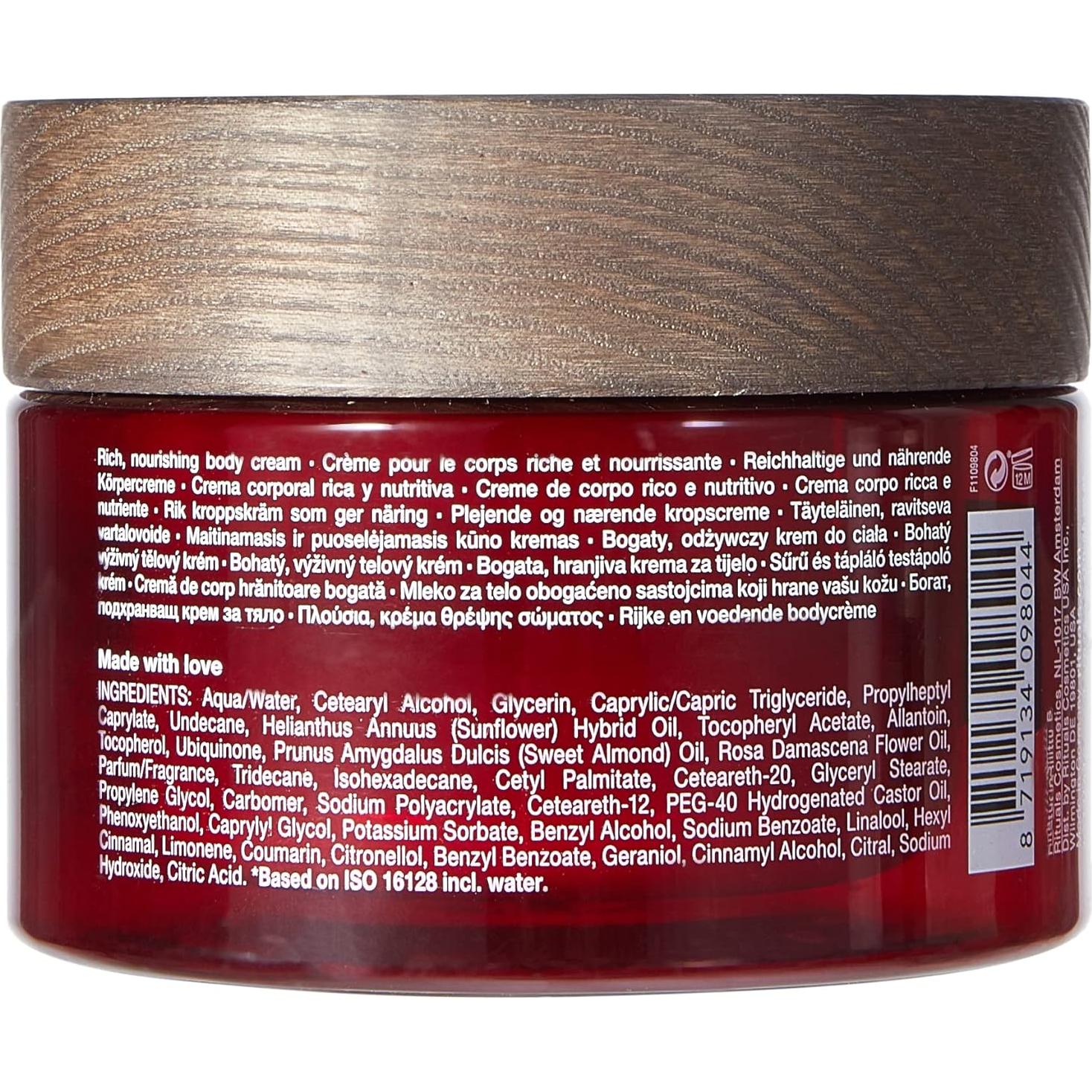 Crema Corporal Rituals Ayurveda 220 ml Hidratante Rosa India