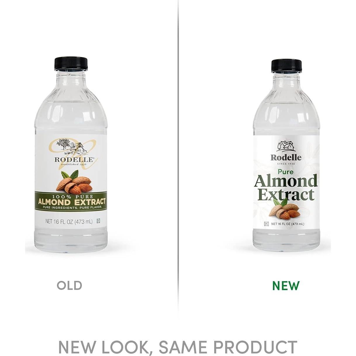 Extracto de Almendra Pura Rodelle 473 ml - Sabor Intenso