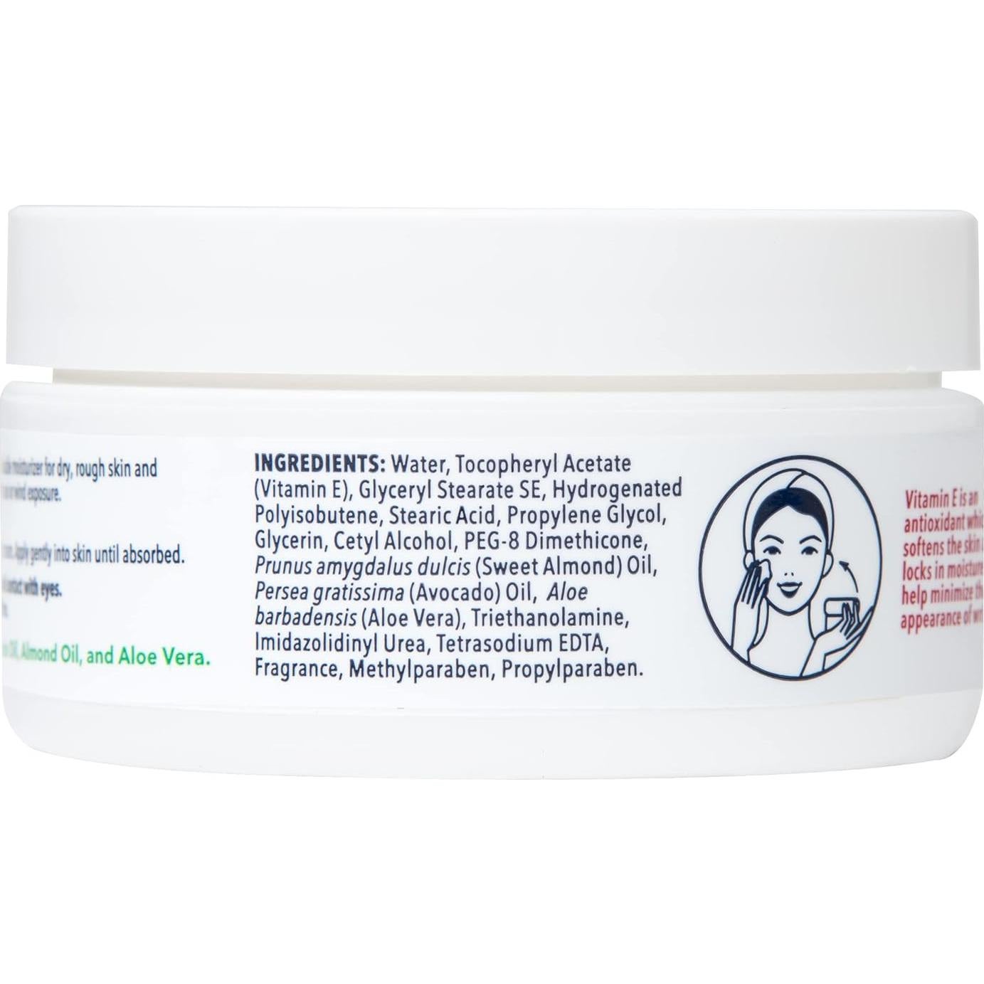 Crema Hidratante De La Cruz Vitamina E 56.7g - Cuidado Piel