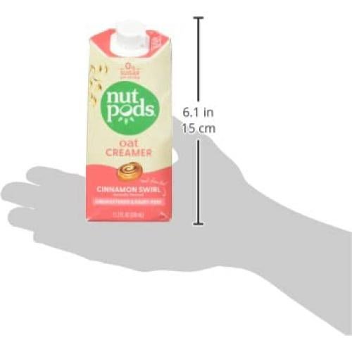 Crema de Avena Sin Lácteos NUTPODS Sabor Canela 317.5 g