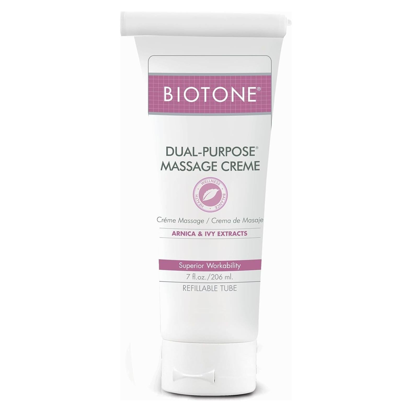 Crema de Masaje Biotone Doble Propósito 198 g Extracto de Árnica