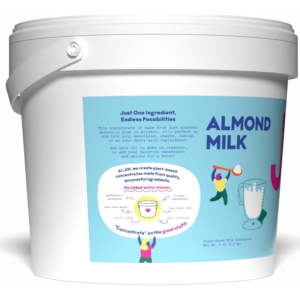 Concentrado de Leche de Almendra JOI 3.63 kg Sin Azúcar Vegano