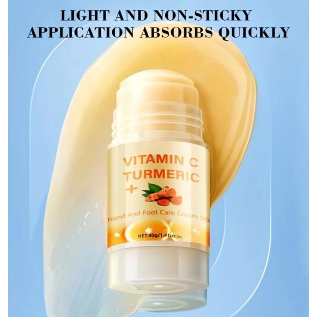 Crema en barra para manos y pies Pixie con cúrcuma y vitamina C 39.4g