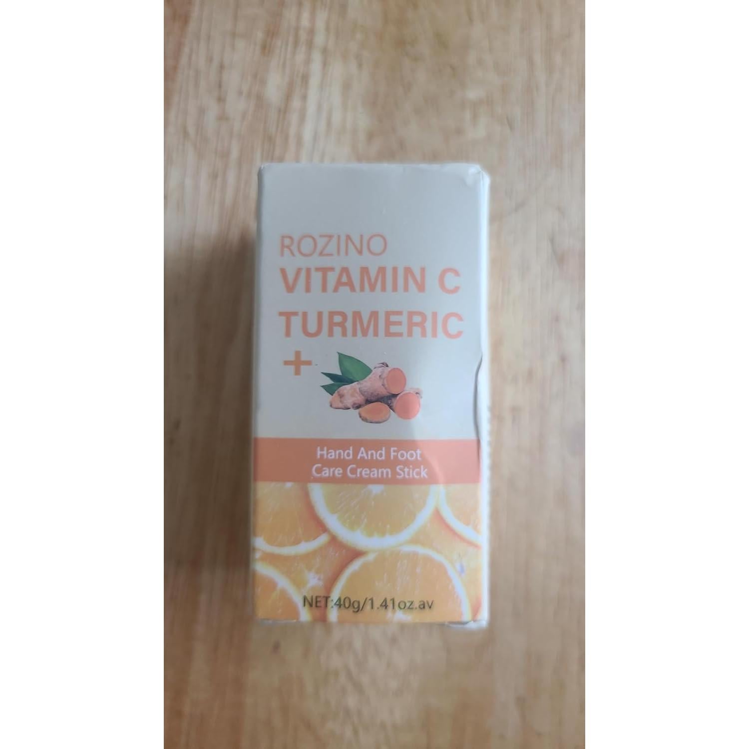 Crema en barra para manos y pies Pixie con cúrcuma y vitamina C 39.4g