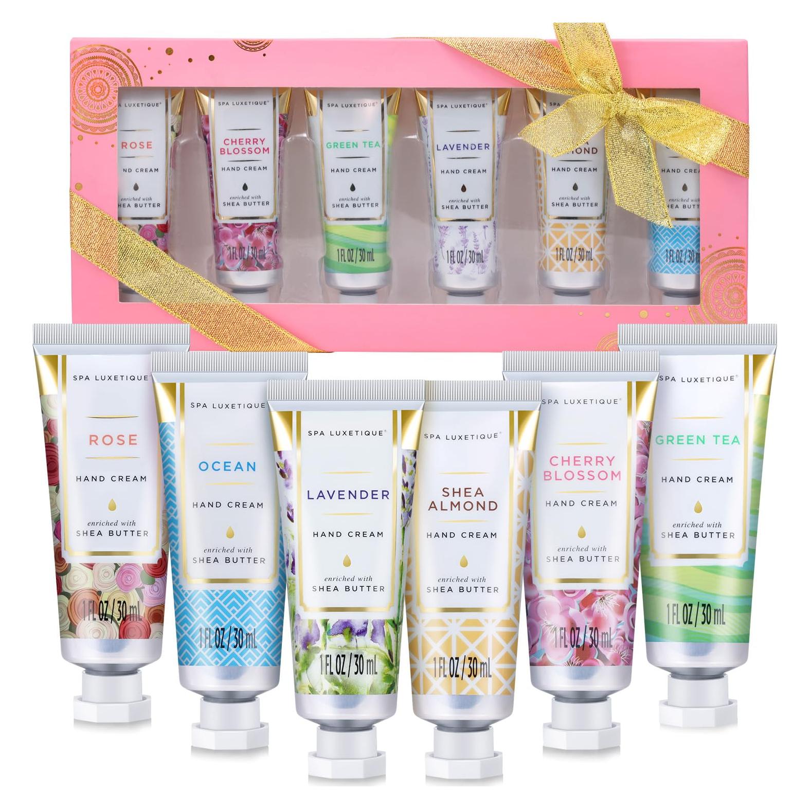 Set de Regalo Crema de Manos Spa Luxetique 6 Fragancias 28g